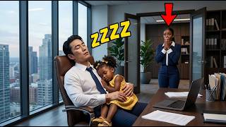 Napped With Korean mafia! Poor Single BlackMom Brought Bb To Work!