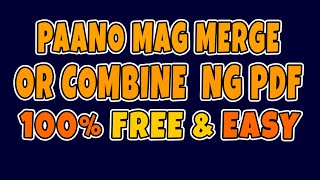 PAANO MAG MERGE/COMBINE NG PDF screenshot 5