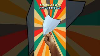 how to make a returning paper airplane , best origami paper boomerang , making paper plane