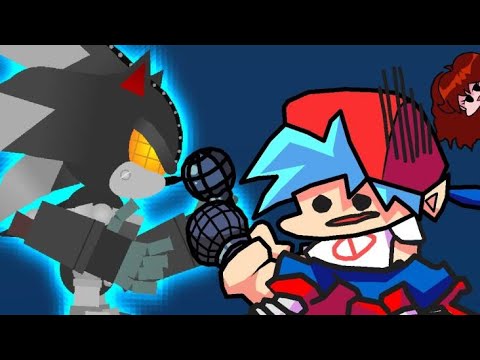 FRIDAY NIGHT FUNKIN: silver sonic MkII vs boyfriend in a nutshell(stick nodes animation)