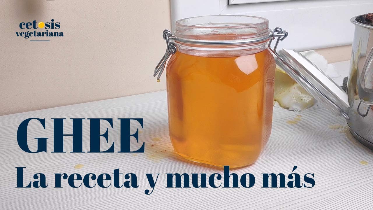 ✅ ¿Cómo hacer GHEE casero?  Videoreceta e Información. No es lo mismo que la mantequilla clarificada