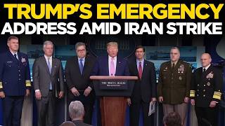 Donald Trump LIVE: Trump Delivers Urgent War Message as Iran Strikes Back | US-Iran War Live