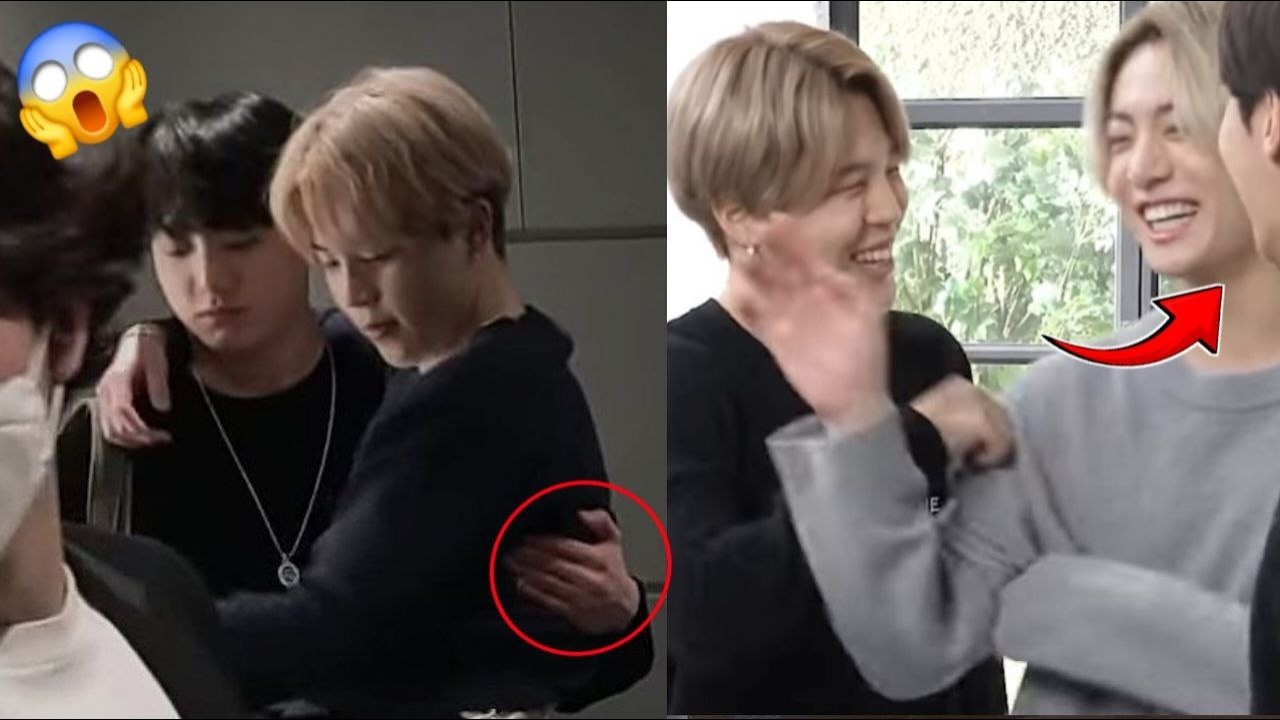 Момент с Чонгуком: НЕ ТРОГАЙ! Чонгук тайно защищает Чимина от персонала.