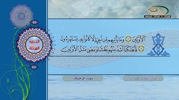 الختمة المرتلة للقارئ الشيخ الشحات محمد أنور 53
