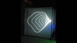 Holographic soft projection screen hologram mesh screen screenshot 5