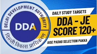 DDA JE 2025 : 20 दिनों में Selection पक्का | Day - 13। Score 120+ | Final Study Plan | Last Strategy