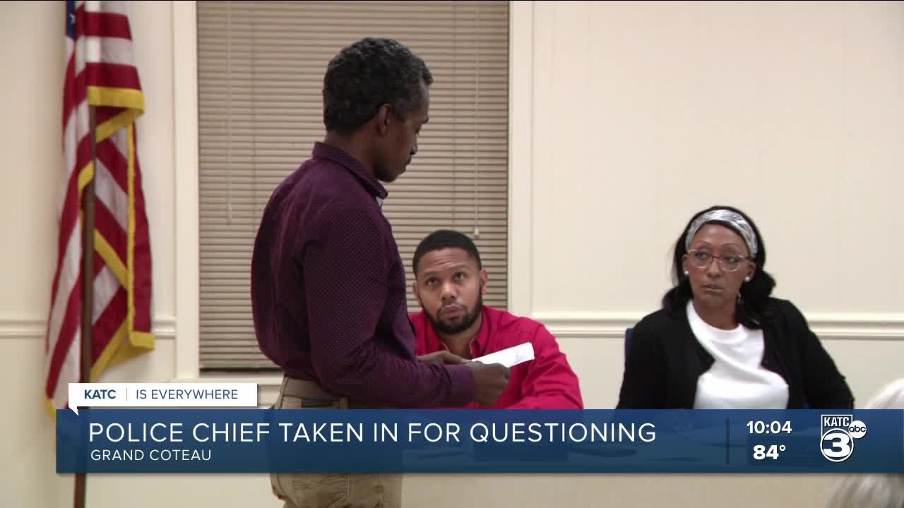 Grand Coteau Police Chief taken in for questioning YouTube