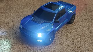 INSTALL  headlights on your Traxxas Raptor R NOW
