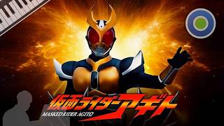 仮面ライダーアギト Kamen Rider Agito OP 假面騎士顎門 OP (by 石原慎一)  Piano Ver.