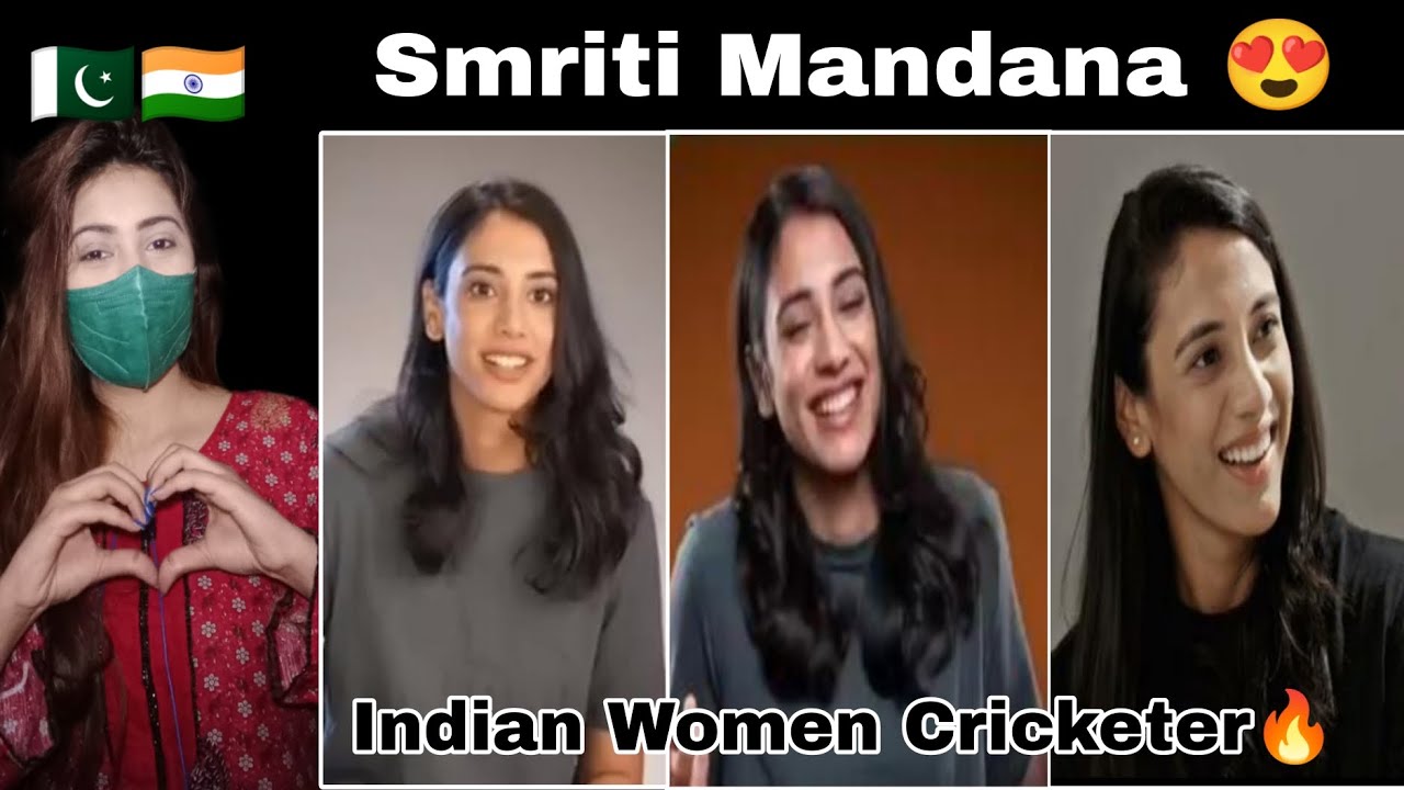 Reaction on Smriti Mandana - Indian Women Cricketer🔥😍