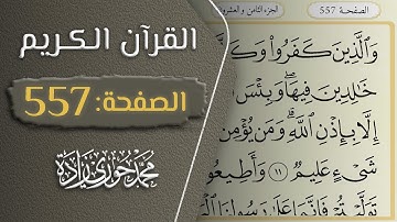 القرآن الكريم - الصفحة 557 || القارئ محمد حوري زاده