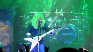 Megadeth - Head Crusher -  Helsinki, Finland 17.03.2011