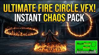 Fire Circle FX Pack | Epic Flame Ring Effects 4K