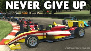 Never Give Up - iRacing USF 2000 Formula Sprint at Summit Point