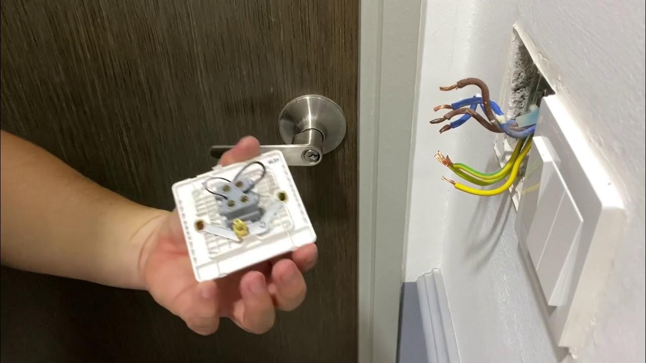 How to safely replace a water heater switch. YouTube