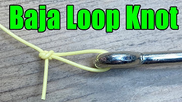 Baja Knot (aka - Perfection Loop) Tying Instructions - Fishing Knots