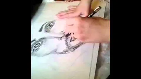 Time Lapse Free Style Art By Kimberly Barrows
