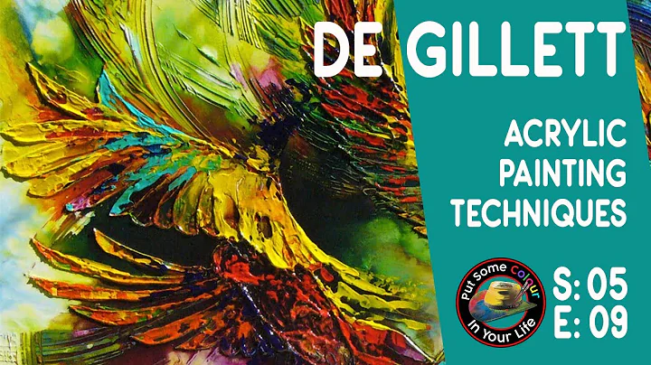 Fine art tips on Acrylic Art with De Gillett on Co...