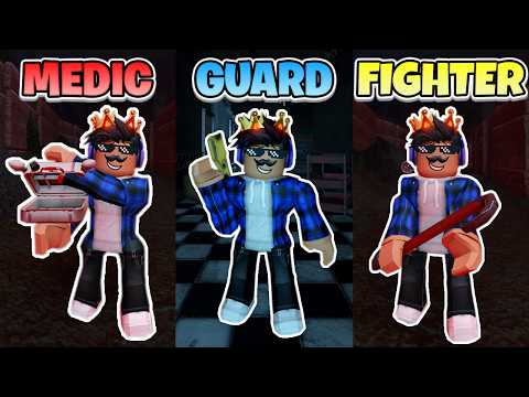 TRYING ALL CLASSES in Bite By Night... (Roblox)