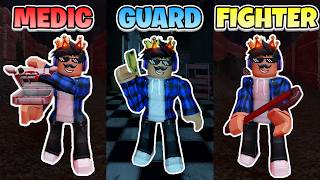 TRYING ALL CLASSES in Bite By Night... (Roblox)