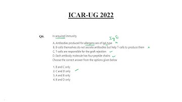Application of Biology PYQs 2 #SATHEE_AGRI #swayamprabha #icar