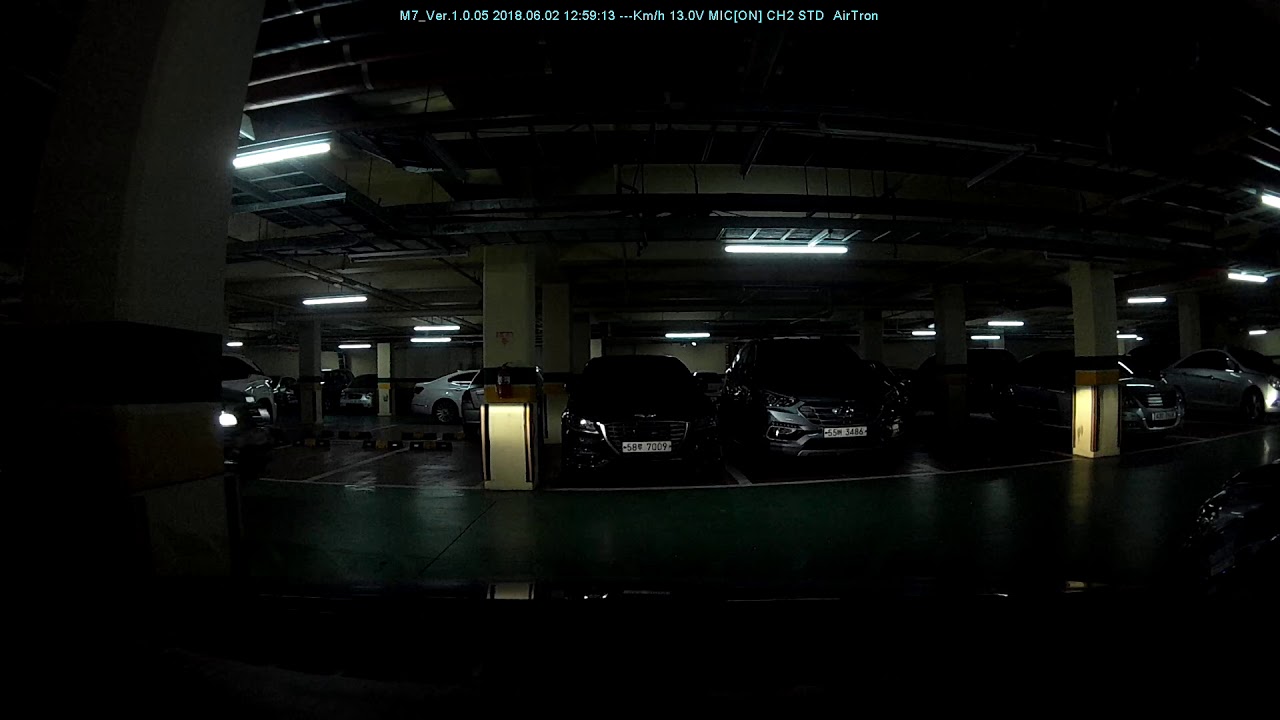 콘텔라 에어트론 M7 주차 모션 영상 - YouTube