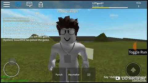Roblox ragdoll system test fun time lol xD