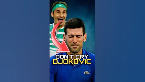 Djokovic Started Crying After This Shot🤯