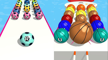 A-Z Run - All Levels NEW UPDATE Balls Gameplay Android, iOS ( 116 - 129 )