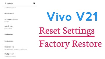 Vivo V21 Reset Settings How To Reset Phone