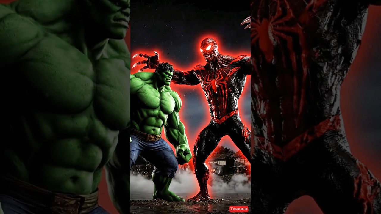 Halk bhaiya vs Spiderman 🕸️ 