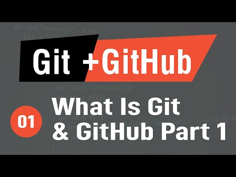 [Arabic] Learn Git & GitHub #01 - Whats Git & GitHub & Why U Should Learn Part 1