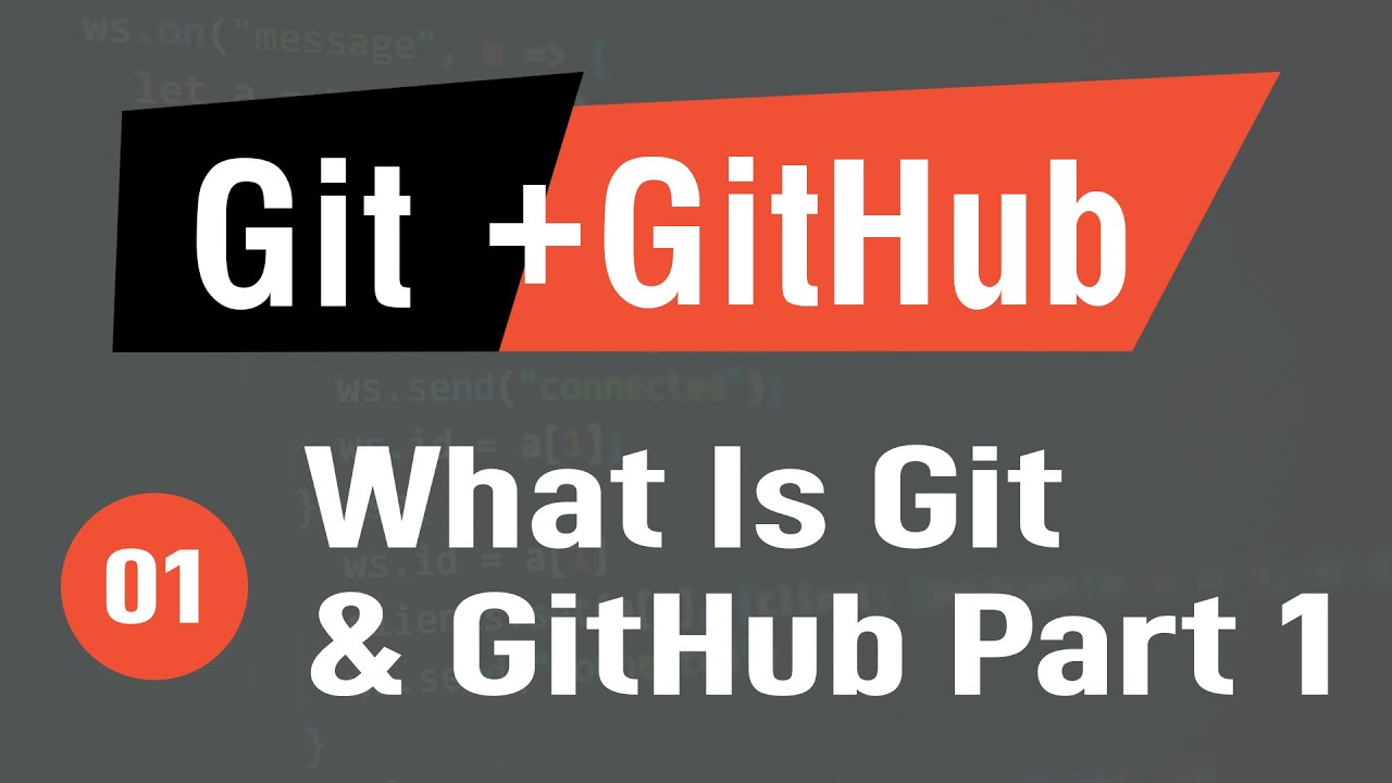 [Arabic] Learn Git & GitHub #01 - Whats Git & GitHub & Why U Should Learn Part 1