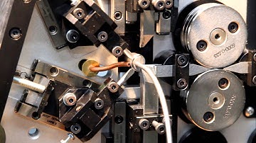 AIM 100 Pneumatic Spring and Wire Form Coiling Machine