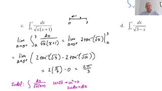 Improper Integrals (Calc BC Topic), pg 2, pt 2