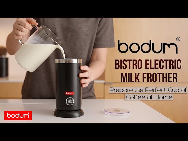 Electric Milk Frother Barista BISTRO - Black