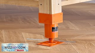 VEVOR Screw Jack Post 4 x 4 13.2 18.7 Height Range 24700 lbs