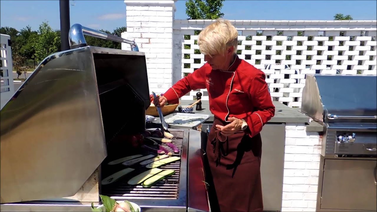 Chef Bonnie's Grilled Veggies - YouTube