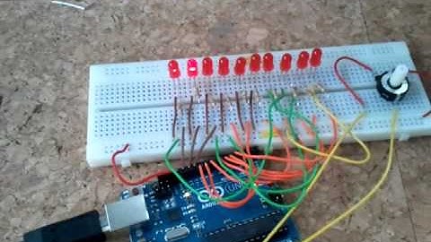 Arduino Interactive Knight Rider Effect