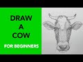 Easy was to draw a cow