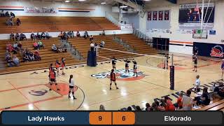 JV Lady Hawks Volleyball vs. Eldorado