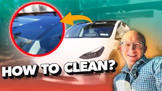 How to Clean Tesla s Front Camera Windshield on Model 3 Model Y