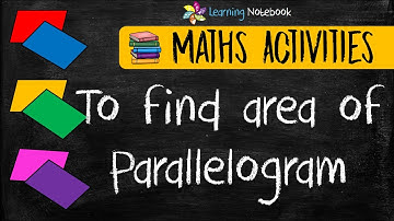 Area of Parallelogram | Class 7, 8 Maths Activity, Project, TLM