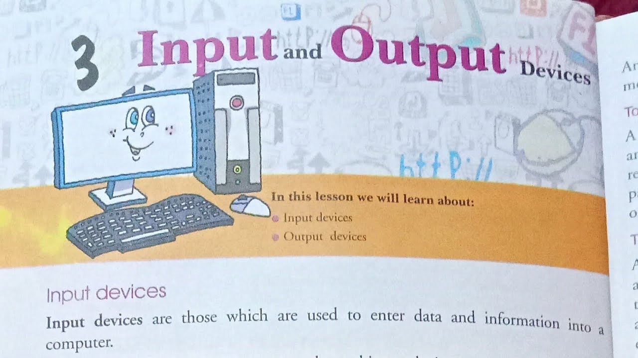 INPUT and Output Devices Part 4 Eduline - YouTube