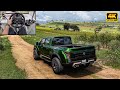 Nissan Titan Warrior | OFFROAD - Forza Horizon 5 | Logitech G923 Steering Wheel