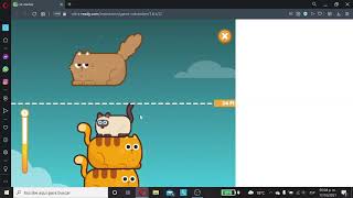 Cat Stacker but it is a Speedrun