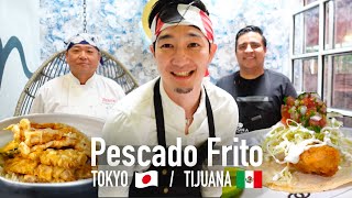 Viajé a Tijuana para aprender 2 técnicas de pescado frito  | Cocina Japonesa Con Yuta