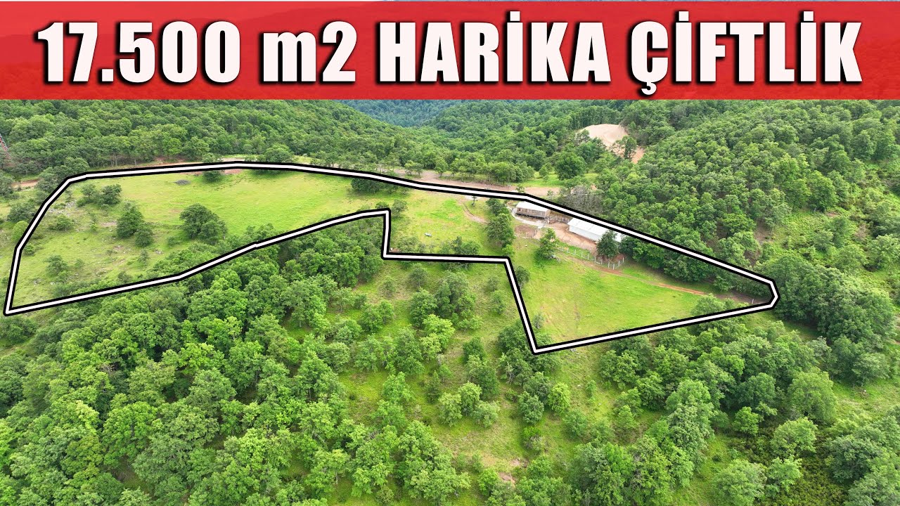 1902- VAZGEÇTİ............... Gönen'de 17.500 m2 Evi ve Damı Olan Ormana Cephe Harika Bir Çiftlik