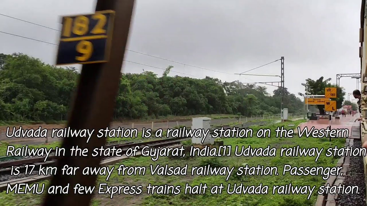 Udvada Railway Station Complete Information
