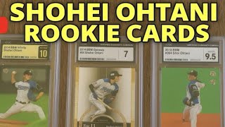 Shohei Ohtani Rookie Baseball Cards! ShoTime Showcase! - YouTube